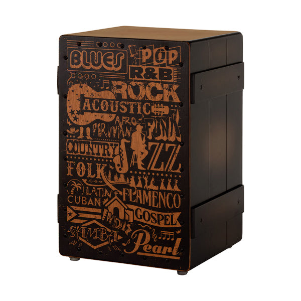 Pearl PBC124B Primero Crate Style Cajon with Bag - Music Genre (PBC124 B)