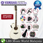 Yamaha APX1000 41" Solid Spruce Top Acoustic Electric Guitar With Pickup Pearl White (APX 1000)