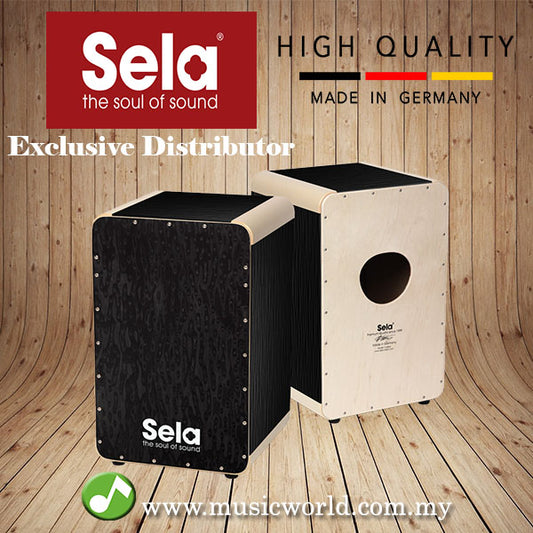 Sela SE 023 Wave Black Pearl Cajon Professional Premium Cajon Quality (SE023)