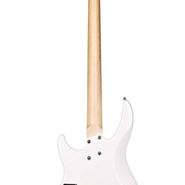 Vintage V90PW Reissued Series Basswood Body 4 String Bolt On Electric Bass Guitar Pearl White (V90 PW)
