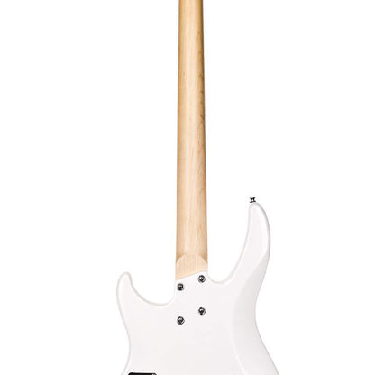 Vintage V90PW Reissued Series Basswood Body 4 String Bolt On Electric Bass Guitar Pearl White (V90 PW)
