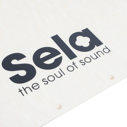 Sela SE 031 White Pearl Thin Splash playing surface CaSela Wave Cajon *Surface Only (SE031)