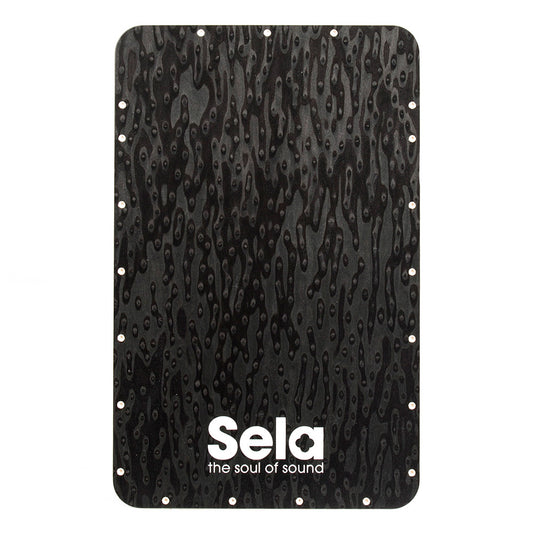 Sela SE 032 Black Pearl Splash playing surface CaSela Wave cajon *Surface Only (SE032)