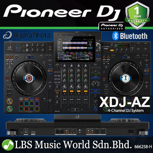 Pioneer DJ XDJ-AZ 4 Channel AlphaTheta All in One DJ System (XDJ AZ)