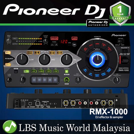 Pioneer DJ RMX-1000 Performance Effect Processor Effector and Sampler - Black  (RMX1000)