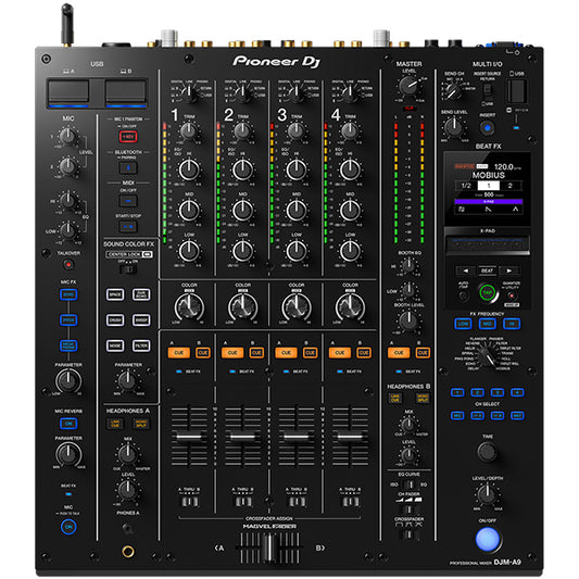Pioneer DJ DJM-A9 4 Channel Professional DJ Mixer with Bluetooth (DJMA9 DJM A9)