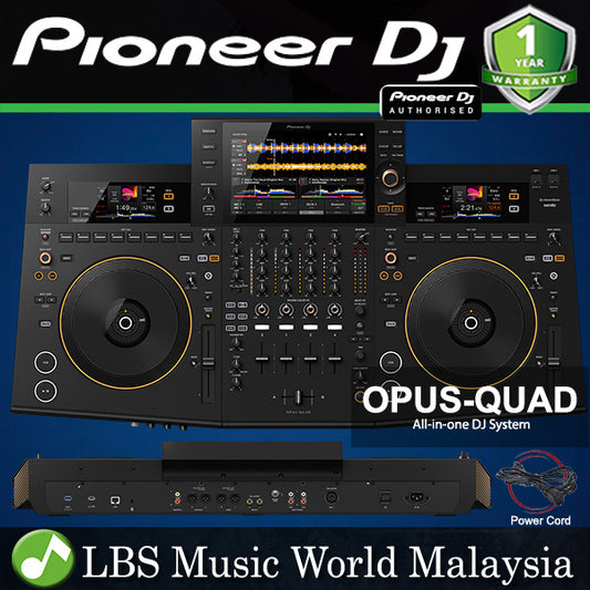 Pioneer DJ OPUS-QUAD 4 Channel Professional All In One DJ System Controller with Bluetooth (OPUS QUAD)