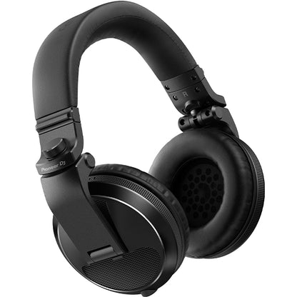 Pioneer DJ HDJ-X5 Closed Back Over Ear Professional DJ Headphones with 40mm Drivers - Black (HDJX5 HDJ X5)