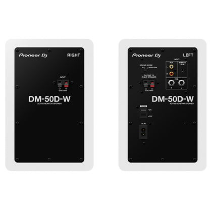 Pioneer DJ DM-50D 25 Watt 5 Inch Bass Reflex Active Desktop Monitor Speakers (DM50D)