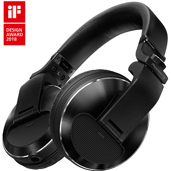 Pioneer DJ HDJ-X10 Closed Back Dynamic Flagship Over Ear Professional DJ headphones with Carry Case - Black (HDJX10 HDJ X10)