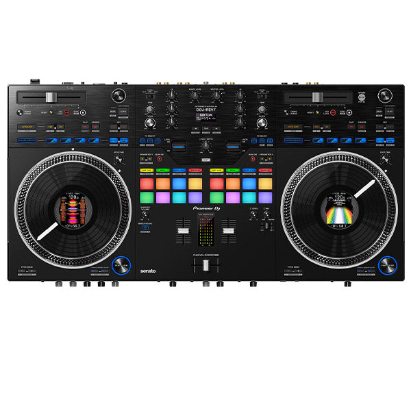 Pioneer DJ DDJ-Rev7 2 Deck DJ Serato DJ Controller - Black (DDJRev7 DDJ Rev7)