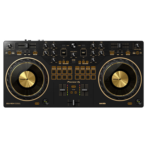 Pioneer DJ DDJ-Rev1 2 Deck Serato DJ Controller For Serato DJ Lite - Gold (DDJRev1 DDJ Rev1)