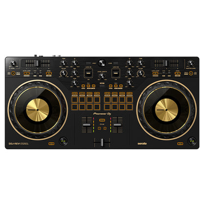 Pioneer DJ DDJ-Rev1 2 Deck Serato DJ Controller For Serato DJ Lite - Gold (DDJRev1 DDJ Rev1)