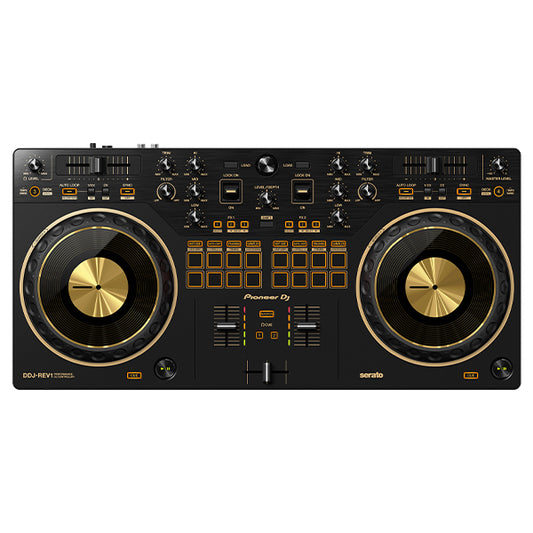 Pioneer DJ DDJ-Rev1 2 Deck Serato DJ Controller For Serato DJ Lite - Gold (DDJRev1 DDJ Rev1)