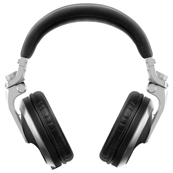 Pioneer DJ HDJ-X5 Closed Back Over Ear Professional DJ Headphones with 40mm Drivers - Silver (HDJX5 HDJ X5)