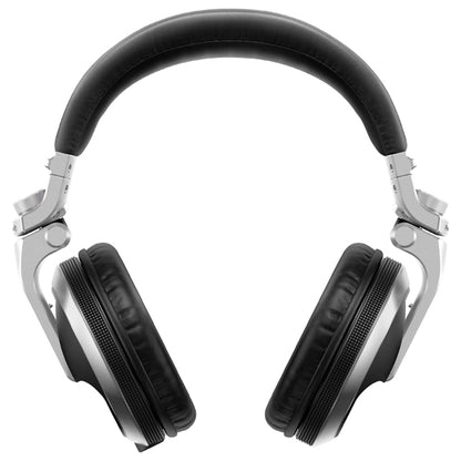 Pioneer DJ HDJ-X5 Closed Back Over Ear Professional DJ Headphones with 40mm Drivers - Silver (HDJX5 HDJ X5)