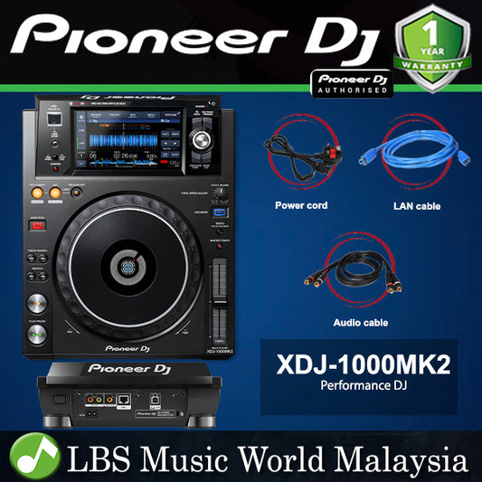 Pioneer DJ XDJ-1000MK2 Digital Performance DJ Deck Media Player (XDJ1000MK2 XDJ1000 MK2)