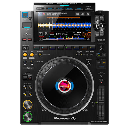 Pioneer DJ CDJ-3000 Professional DJ Multi Player with 9 Inch Touchscreen - Black (CDJ3000 CDJ 3000)