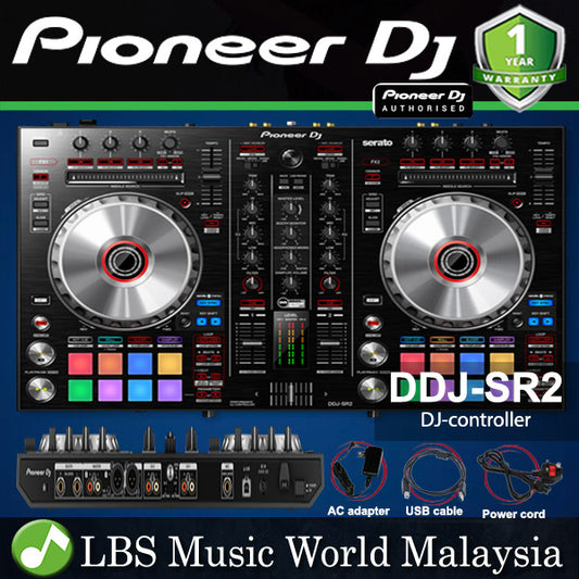 Pioneer DJ DDJ-SR2 2 Deck Serato DJ Pro Controller (DDJSR2 DDJ SR2)