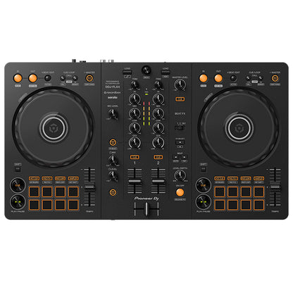 Pioneer DJ DDJ-FLX4 2 Channel DJ Controller For Multiple DJ Application with Rekordbos and Serato (DDJFLX4 DDL FLX4)