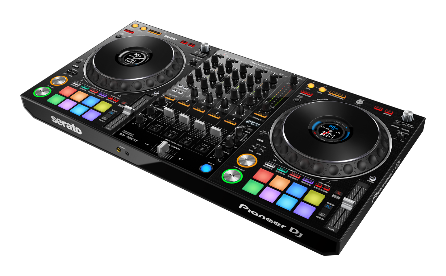 [Discontinued] Pioneer DJ DDJ-1000SRT 4 Channel Performance DJ Controller For Serato DJ Pro (DDJ1000SRT DDJ 1000SRT)