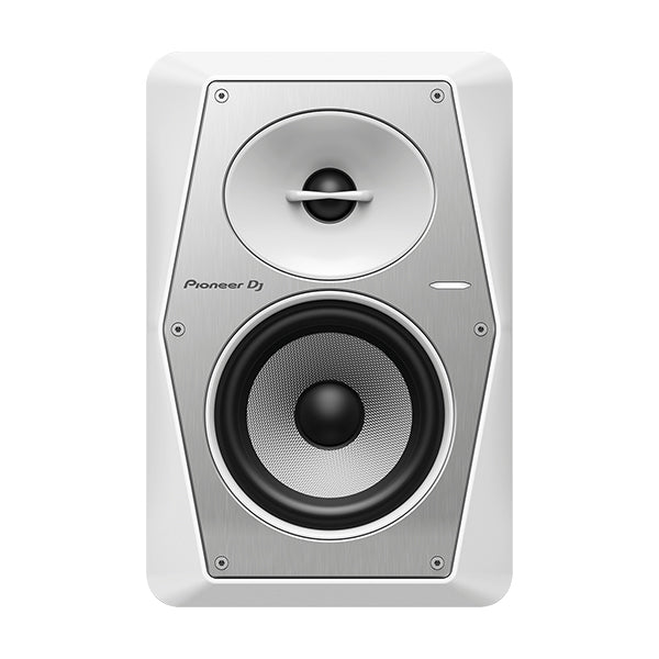 Pioneer DJ VM-50 5.25 Inch Powered Active Studio Monitor Speaker Pair - White (VM50 VM 50)