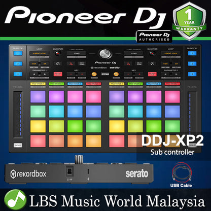 Pioneer DJ DDJ-XP2 Sub Controller For Rekordbox & Serato DJ Pro (DDJXP2 DDJ XP2)