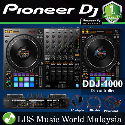 [Discontinued] Pioneer DJ DDJ-1000 4 Channel Performance DJ Controller For Rekordbox (DDJ1000  DDJ 1000)