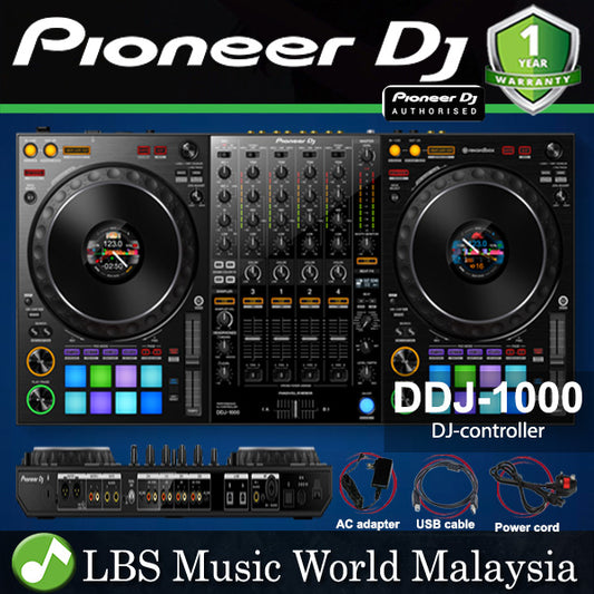 [Discontinued] Pioneer DJ DDJ-1000 4 Channel Performance DJ Controller For Rekordbox (DDJ1000  DDJ 1000)