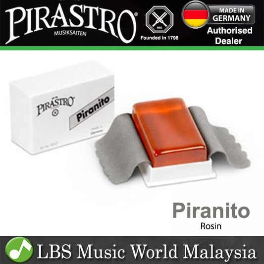 Pirastro 900700 Kolophon Piranito V10 Rosin for Violin Viola Cello and Double Bass