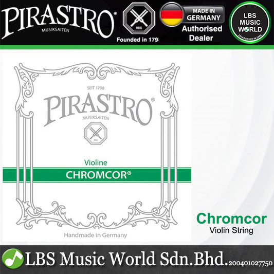 Pirastro 319020 Chromcor String Set Medium Long Lasting for Violin