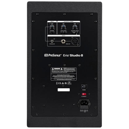 PreSonus Eris Studio 8 140 Watt 2 Way Active Studio Monitor Speaker with EBM Waveguide