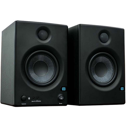 PreSonus Eris E5BT 5.25 Inch 100 Watts Bluetooth Powered Studio Monitors Speaker - Pair Only (E5 BT)