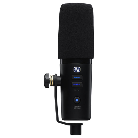 PreSonus Revelator Dynamic USB Microphone with Built in Mixer and Onboard Mic Processing