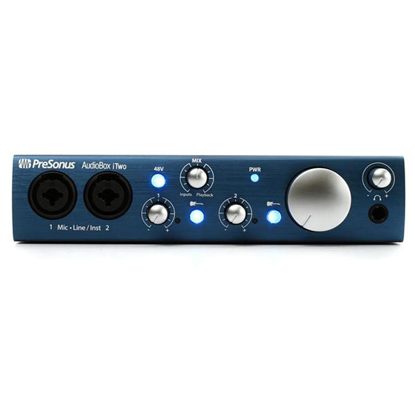 PreSonus AudioBox iTwo 2 in 2 out USB Audio Interface with Studio One Artist Software (Audio Box i Two)