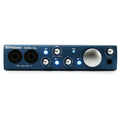 PreSonus AudioBox iTwo 2 in 2 out USB Audio Interface with Studio One Artist Software (Audio Box i Two)