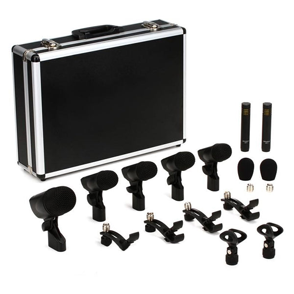 PreSonus DM-7 7 Piece Drum Microphone Set for Recording and Live Sound (DM7 DM 7)