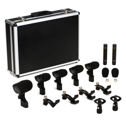 PreSonus DM-7 7 Piece Drum Microphone Set for Recording and Live Sound (DM7 DM 7)