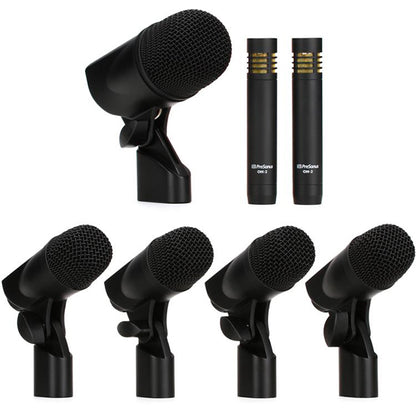 PreSonus DM-7 7 Piece Drum Microphone Set for Recording and Live Sound (DM7 DM 7)