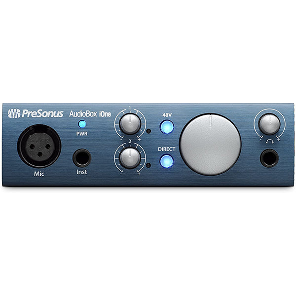 PreSonus AudioBox iOne 2 In 2 Out USB Audio Interface with Studio One Artist (Audio Box i One)