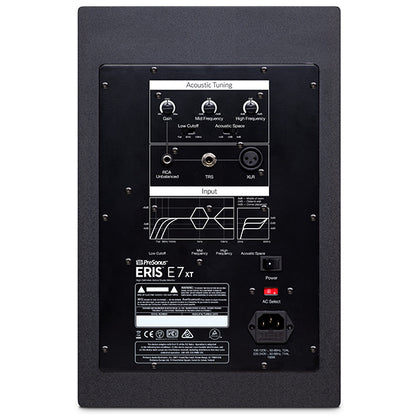 PreSonus Eris E7XT 6.5 inch Powered Studio Monitor Speaker with Woven Composite (E7 XT)