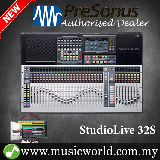 Presonus StudioLive 32S Series III 32 Channel Digital Mixer with 32 Microphone Preamps (32 S)