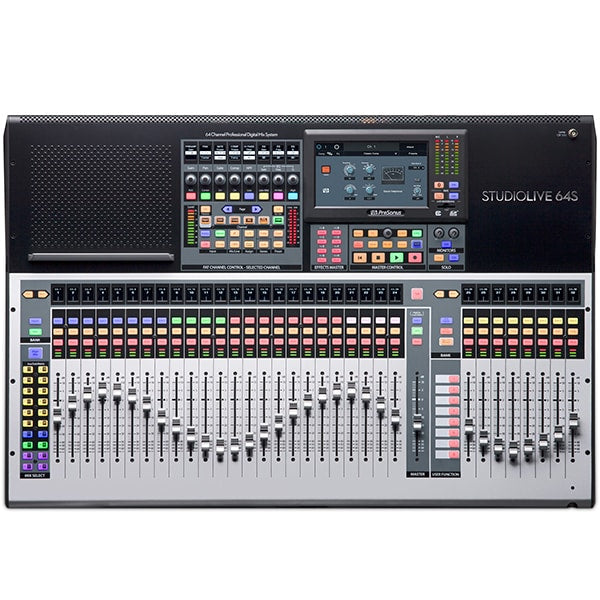 Presonus StudioLive 64S 64 Channel Digital Mixer with 32 Mic Preamps and USB Audio Interface