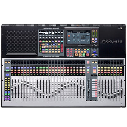 Presonus StudioLive 64S 64 Channel Digital Mixer with 32 Mic Preamps and USB Audio Interface