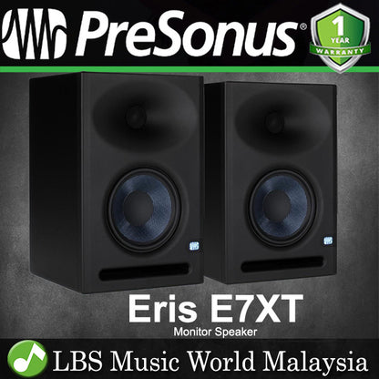 PreSonus Eris E7XT 6.5 inch Powered Studio Monitor Speaker with Woven Composite (E7 XT)