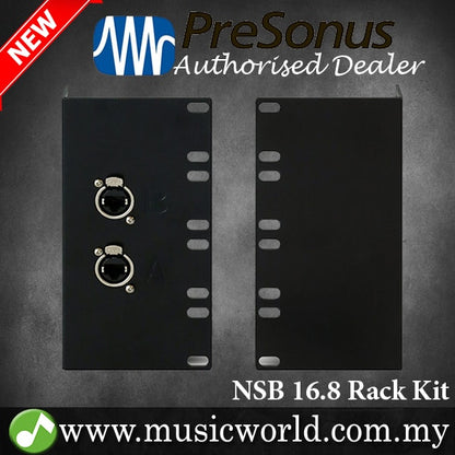 Presonus NSB 16.8 Rackmount Rack Ear Kit for Presonus NSB 16.8 Stagebox Black