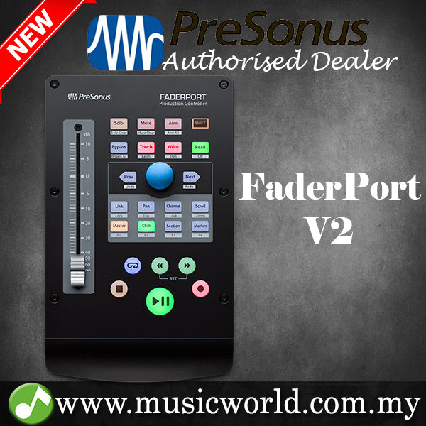 PreSonus FaderPort 1-channel USB MIDI Fader with Transport Production DAW Controller