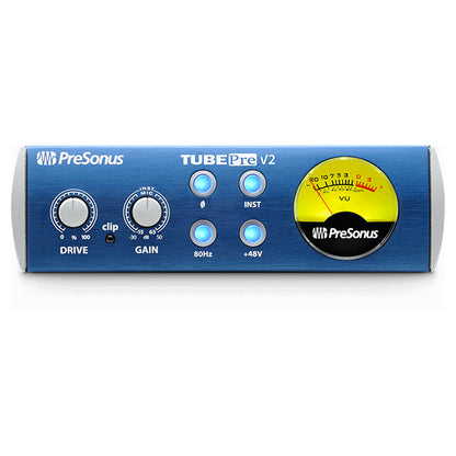 PreSonus TubePre V2 Single-channel Microphone and Instrument Preamplifier DI Box