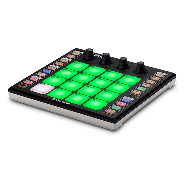 PreSonus ATOM Pad Midi Controller 16 Pressure Sensitive Pads USB 2.0 Connectivity For Mac and PC