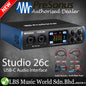 Presonus Studio 26c USB C 2X4 Audio Interface with Studio One Artist Software (Studio26c Studio 26 C)